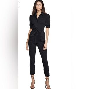 Black denim Paige jumpsuit